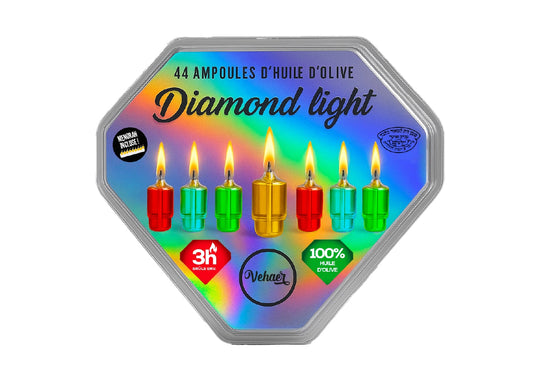 DIamond Light - Prefilled Oil Glass Color - 3 H