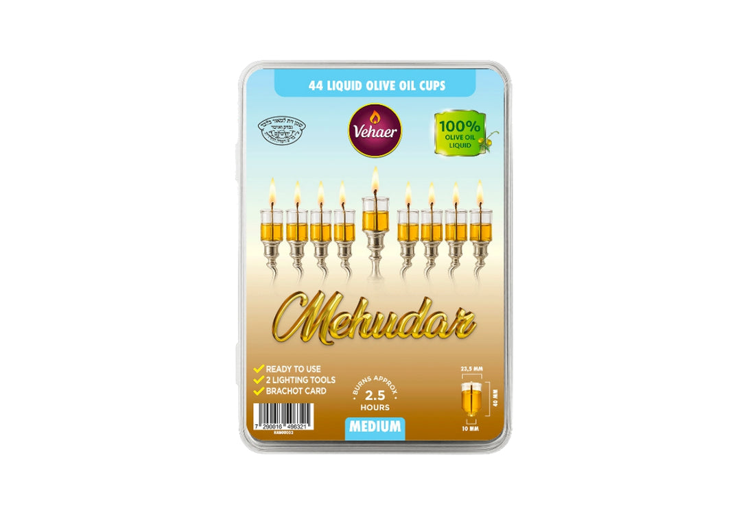 Medium Liquid Pre Filled Olive Oil - 2.5 Hour