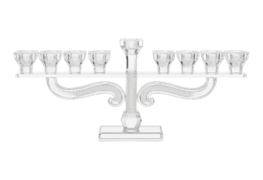 Crystal Menorah With diamond