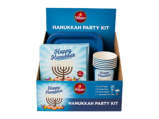 Hanukkah Disposable  Party Kit Set