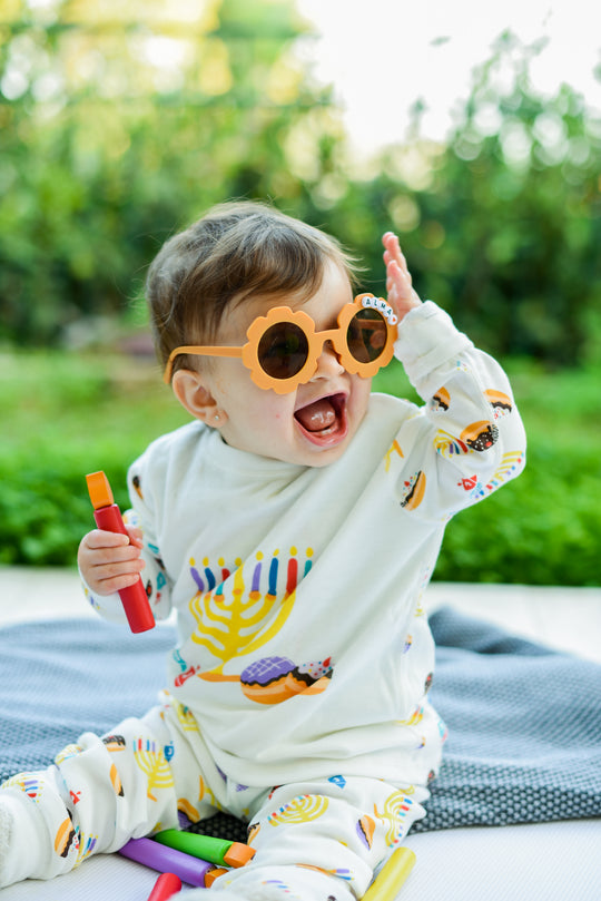Kids Chanukah Pajamas -Unisex